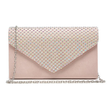 Women Colorful Rhinestone Cocktail Prom Evening Clutch Bags for Wedding Dasein - Dasein Bags