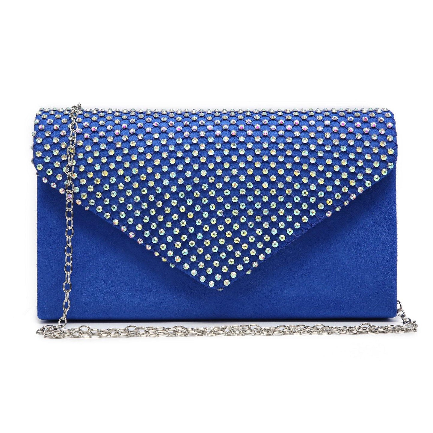 Women Colorful Rhinestone Cocktail Prom Evening Clutch Bags for Wedding Dasein - Dasein Bags