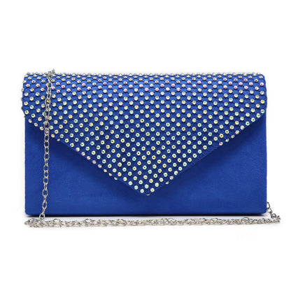 Women Colorful Rhinestone Cocktail Prom Evening Clutch Bags for Wedding Dasein - Dasein Bags