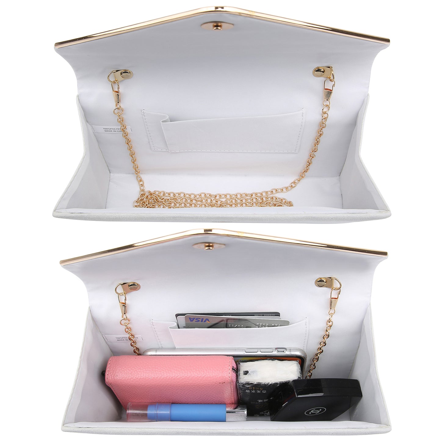 Women Faux Suede Velvet Formal Evening Party Purses