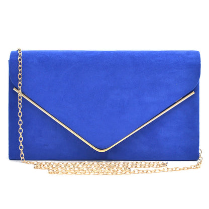 Golden Edge Evening Clutch-Clutches-Dasein Bags