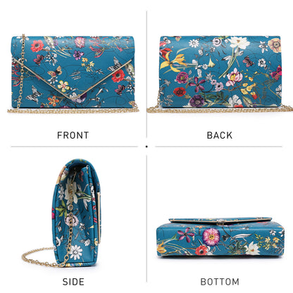 Women Faux Suede Velvet Formal Evening Party Purses