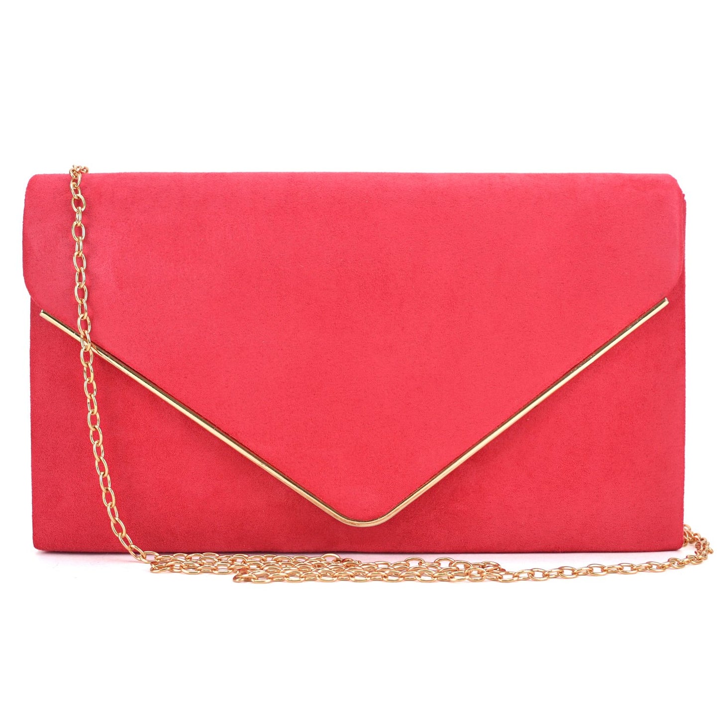 Golden Edge Evening Clutch-Clutches-Dasein Bags