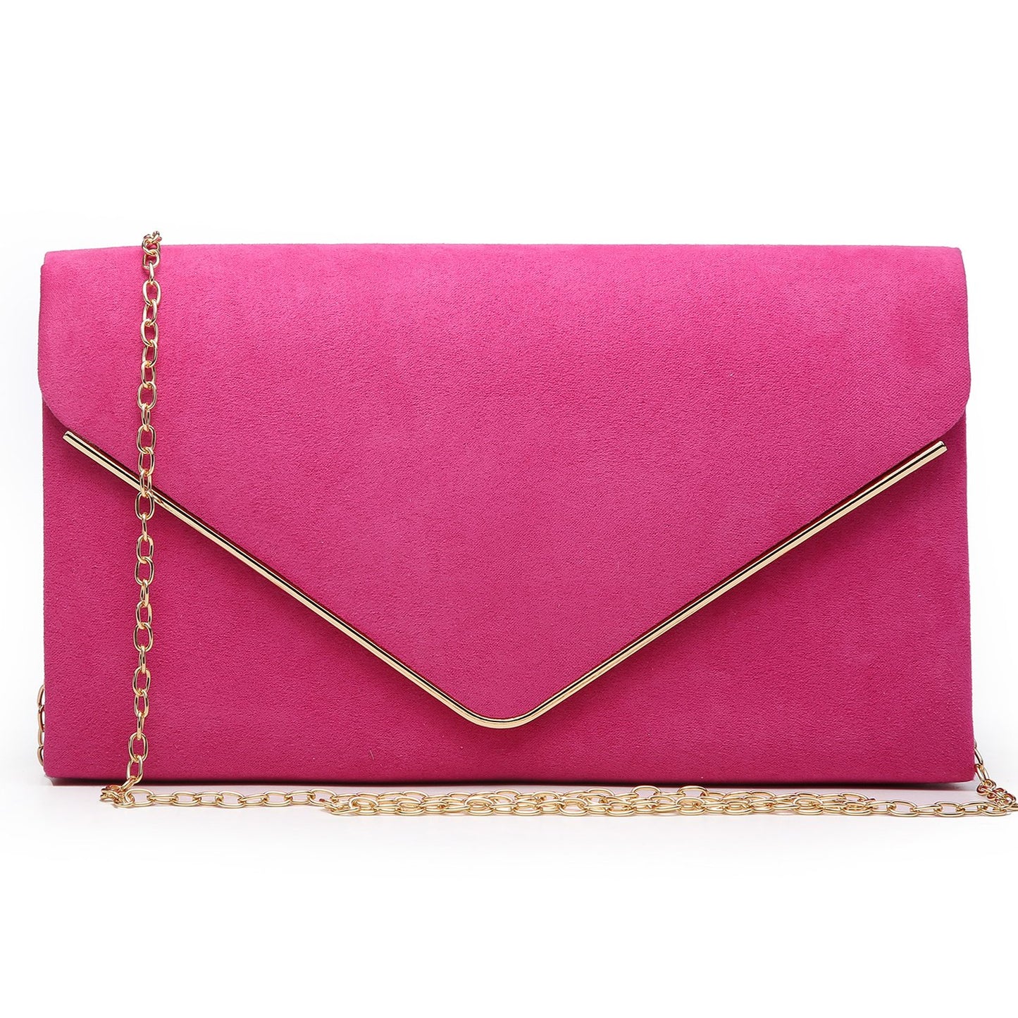 Golden Edge Evening Clutch-Clutches-Dasein Bags