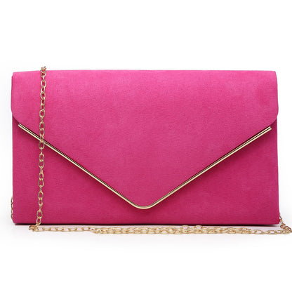 Golden Edge Evening Clutch-Clutches-Dasein Bags