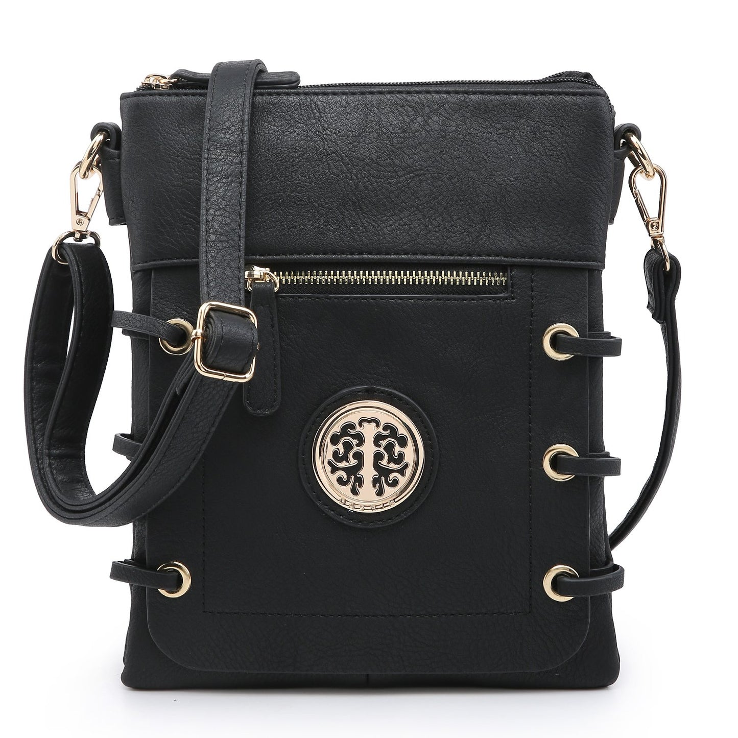 Emblem Crossbody Bag-Crossbody/Messenger bag-Dasein Bags