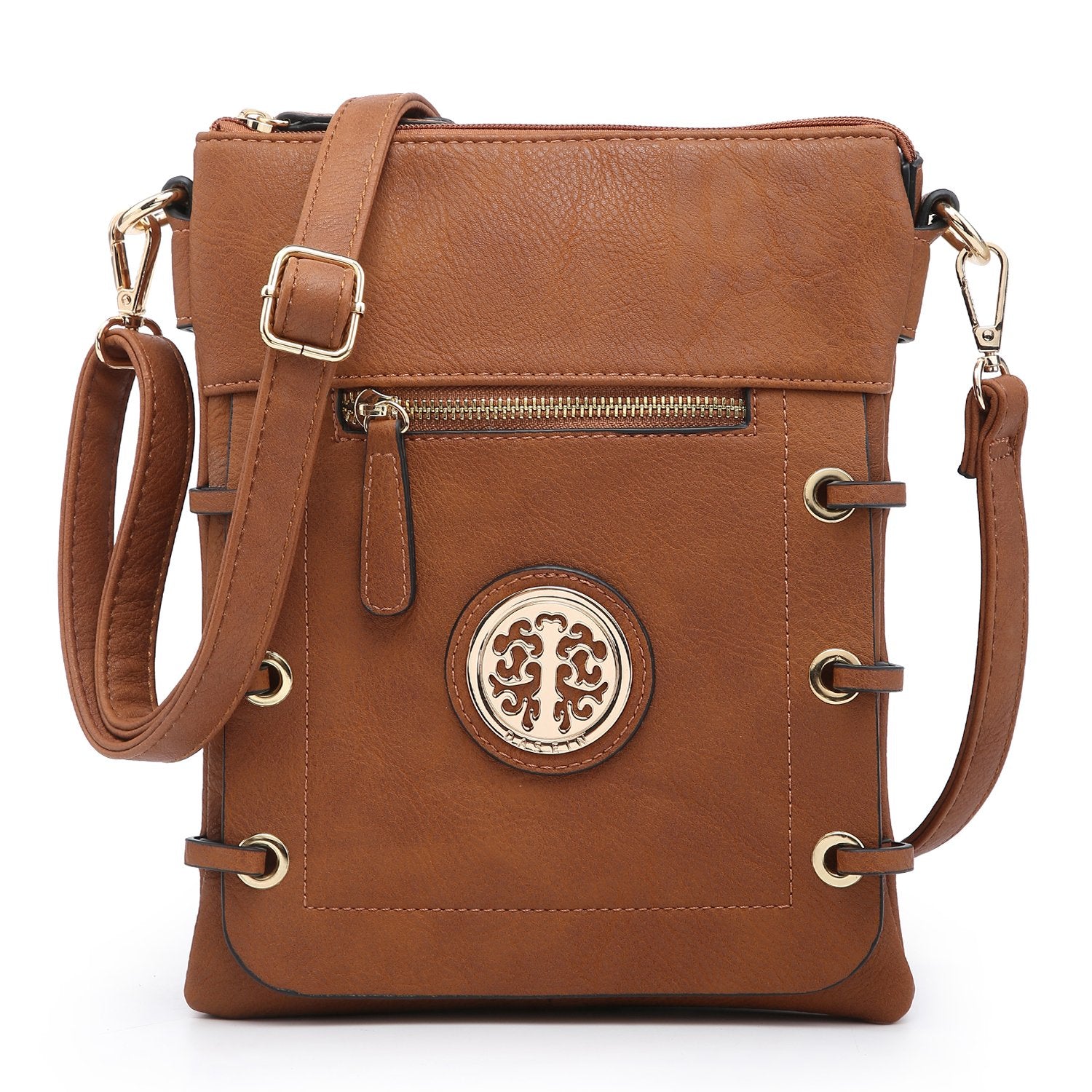 Emblem Crossbody Bag-Crossbody/Messenger bag-Dasein Bags