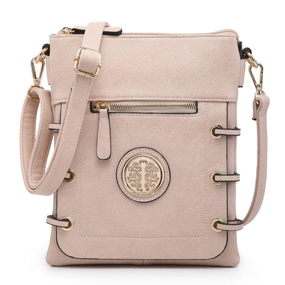 Emblem Crossbody Bag-Crossbody/Messenger bag-Dasein Bags