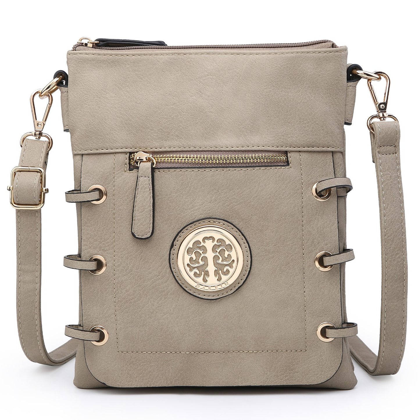 Emblem Crossbody Bag-Crossbody/Messenger bag-Dasein Bags
