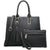 Tassel Weave Handbag with Matching Wallet-Handbags & Purses-Dasein Bags