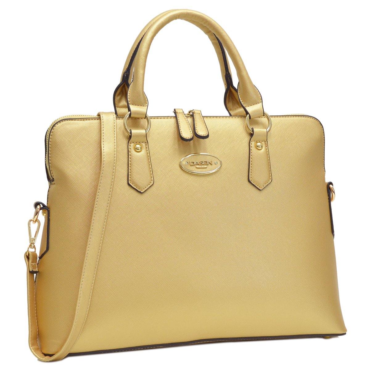 Dasein Slim Briefcase with Removable Shoulder Strap - Dasein Bags