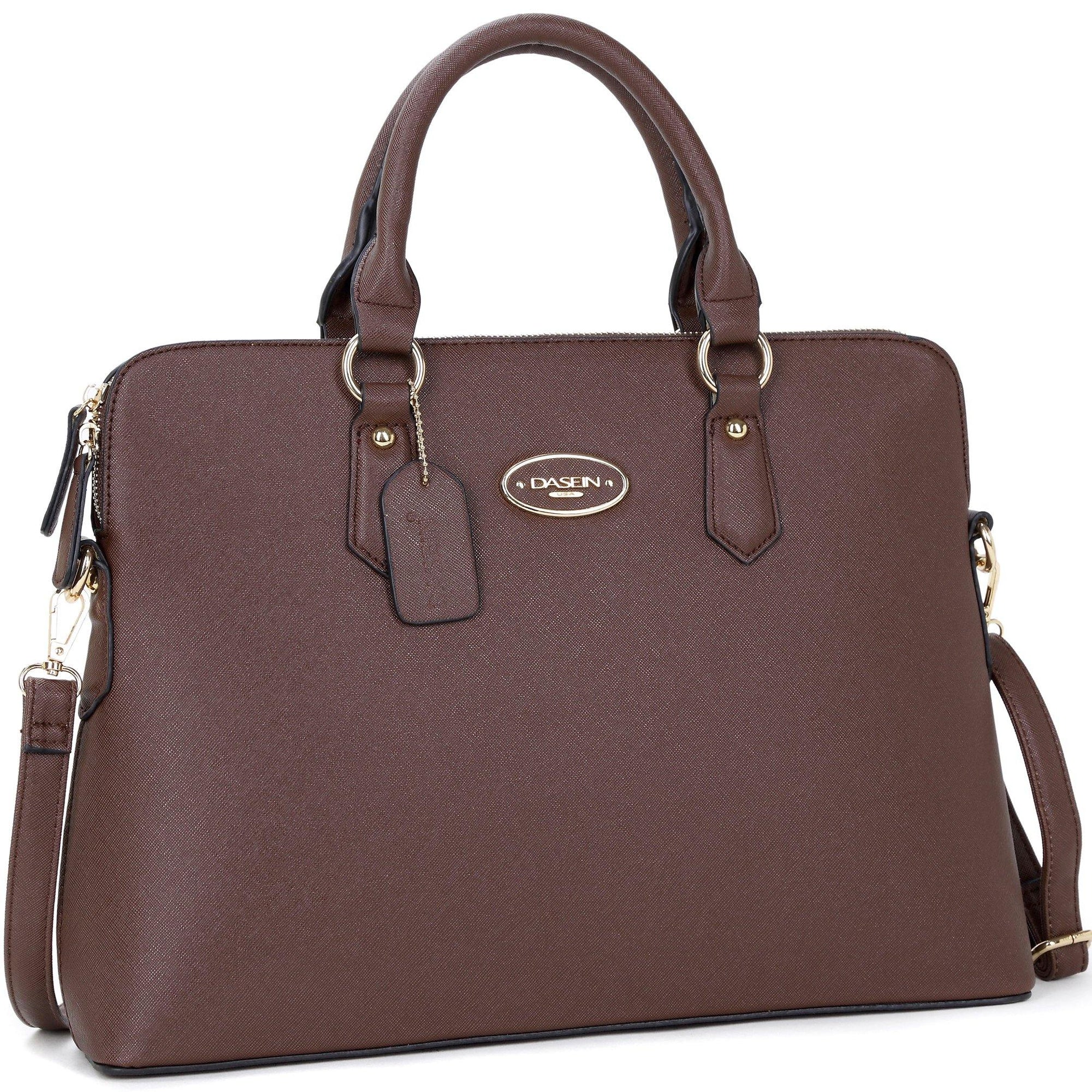 Dasein Slim Briefcase with Removable Shoulder Strap - Dasein Bags