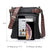 Leather Messenger Crossbody Bag - Dasein Bags