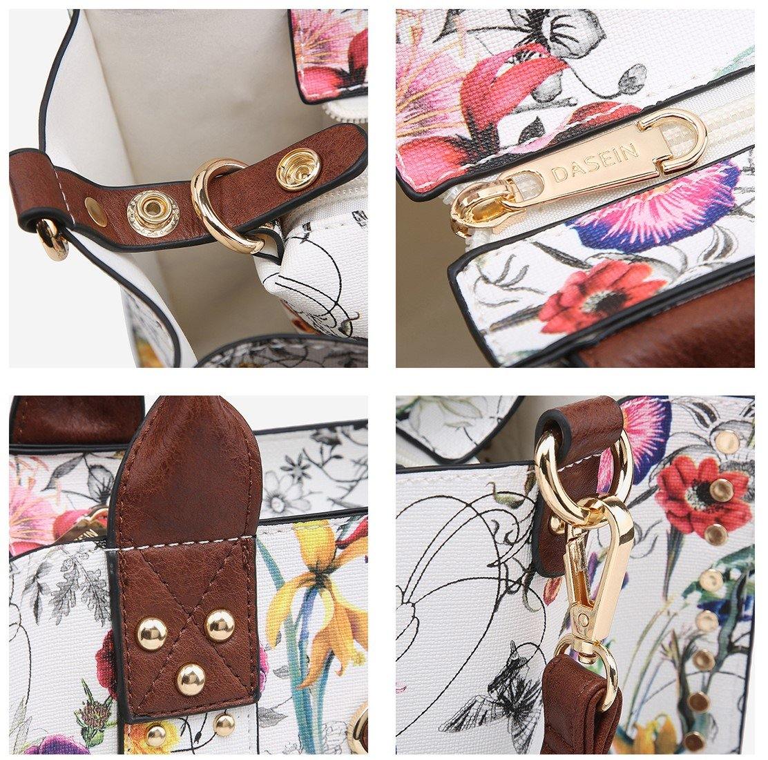 Studded 3-in-1 Top Handle Tote Handbag l Dasein - Dasein Bags