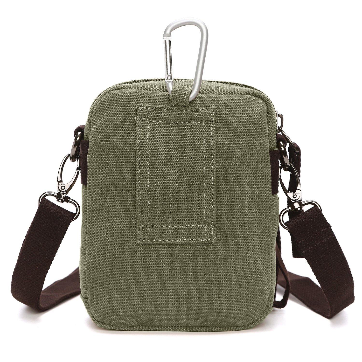 Mini Vintage Unisex Canvas Messenger Bag - Dasein Bags