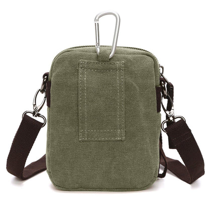 Mini Vintage Unisex Canvas Messenger Bag - Dasein Bags