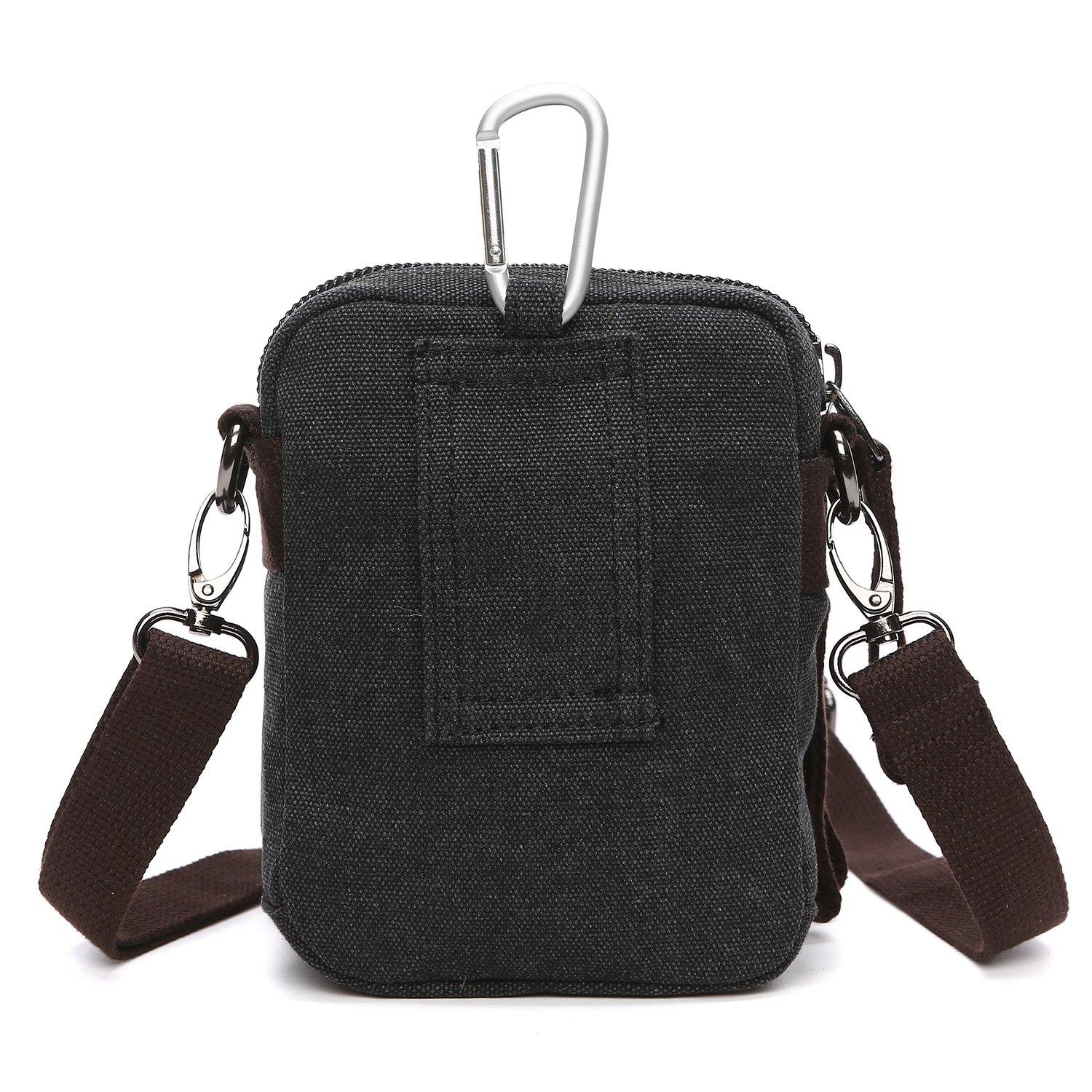 Mini Vintage Unisex Canvas Messenger Bag - Dasein Bags