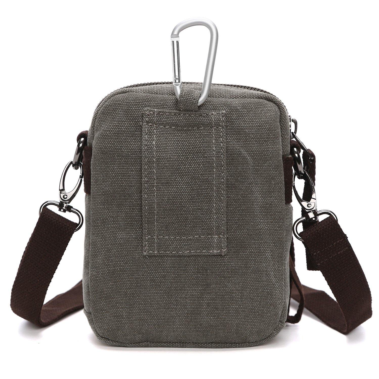 Mini Vintage Unisex Canvas Messenger Bag - Dasein Bags