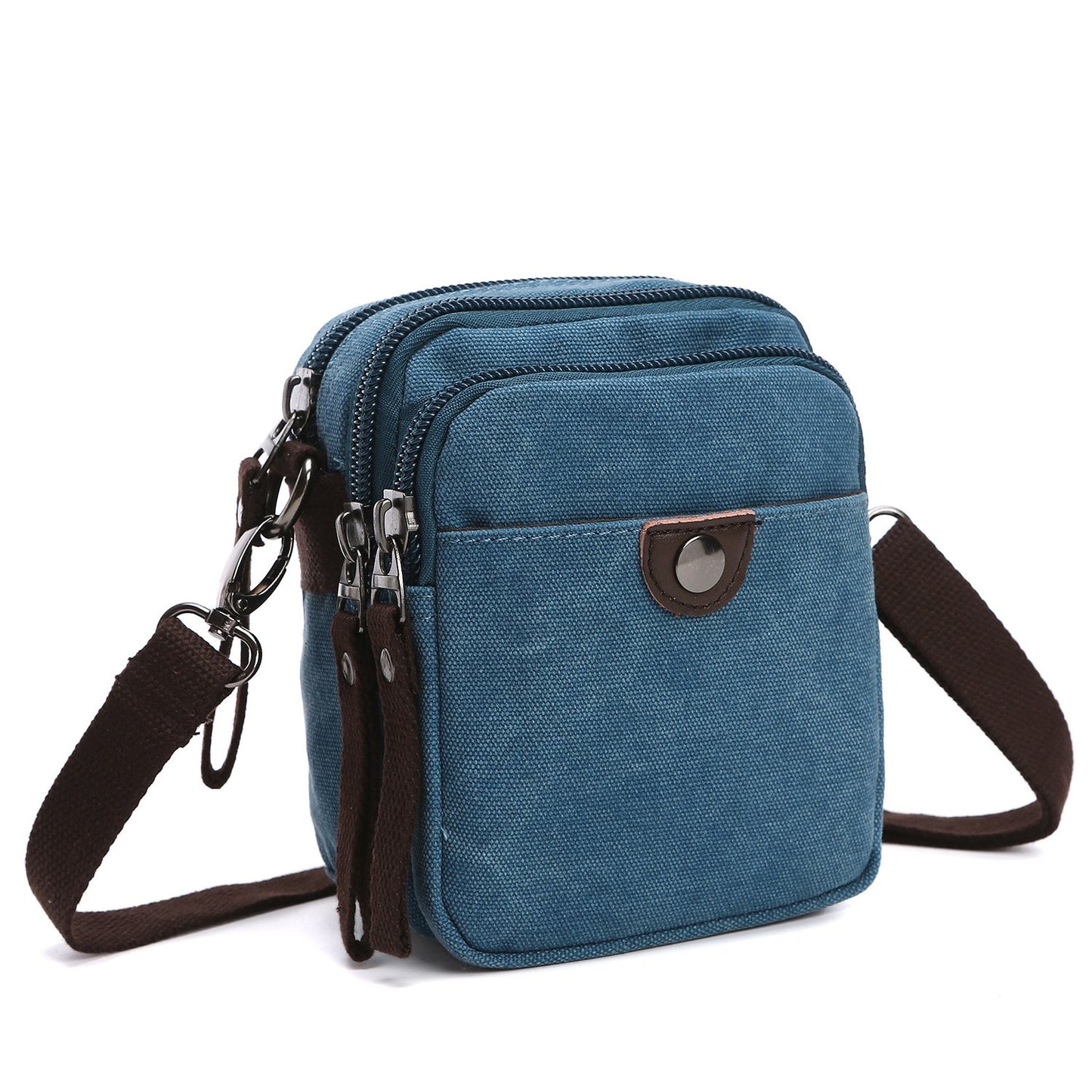 Mini Vintage Unisex Canvas Messenger Bag-Crossbody/Messenger bag-Dasein Bags