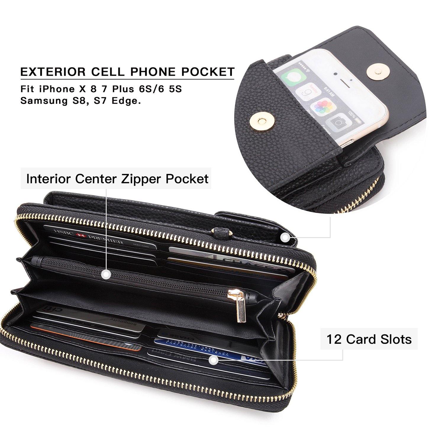 Fashion Small Size Cellphone Wristlet Crossbody Bag - Dasein Bags