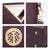 Fashion Design Chic Triangle Handle Shoulder Bag with Matching Wallet l Dasein - Dasein Bags