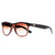 Classic Wayfarer Frame Sunglasses - Coffee/Black - Dasein Bags