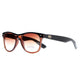 Classic Wayfarer Frame Sunglasses - Coffee/Black