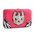 Western Frame Wallet with Star Horseshoe Emblem and Zebra Print Trim - Dasein Bags