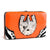 Western Frame Wallet with Star Horseshoe Emblem and Zebra Print Trim - Dasein Bags