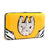 Western Frame Wallet with Star Horseshoe Emblem and Zebra Print Trim - Dasein Bags