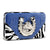 Croco Embossed Wallet with Zebra Trim and Western Emblem - Dasein Bags