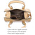 Shiny Patent Faux Leather Barrel Top Handle Satchel Bag for Women Dasein - Dasein Bags