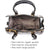 Shiny Patent Faux Leather Barrel Top Handle Satchel Bag for Women Dasein - Dasein Bags