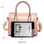 Shiny Patent Faux Leather Barrel Top Handle Satchel Bag for Women Dasein - Dasein Bags