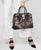 Two-Tone Handbag with Matching Wallet - Dasein Bags