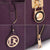 Solid-Color Emblem Tote Handbag - Dasein Bags
