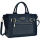 Dasein Belted Medium Tote Bag Decorated with Studs