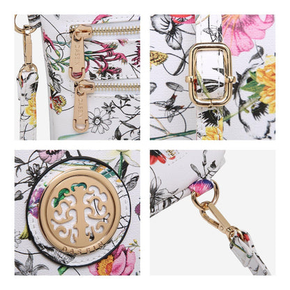 Women PU Leather Lightweight Crossbody Bag with Multi Pockets l Dasein - Dasein Bags