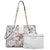 Women Fashion Chain Fashion Belt lock Tote Bags With Matching Clutch Dasein - Dasein Bags