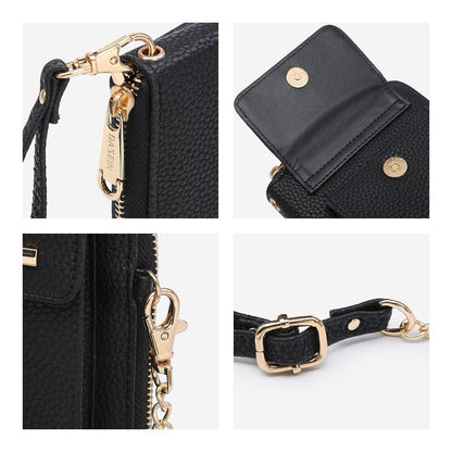 Fashion Small Size Cellphone Wristlet Crossbody Bag - Dasein Bags