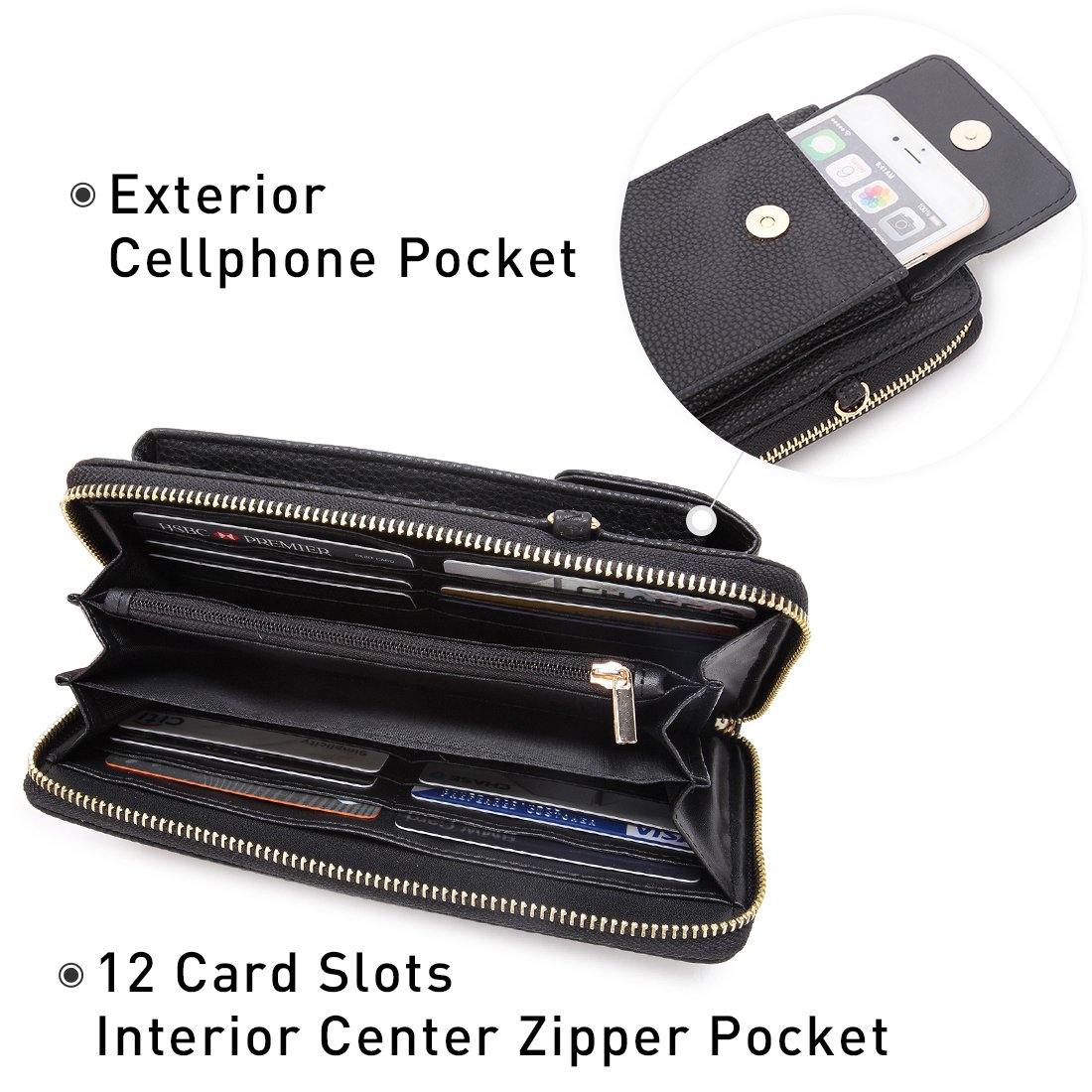 Fashion Small Size Cellphone Wristlet Crossbody Bag - Dasein Bags