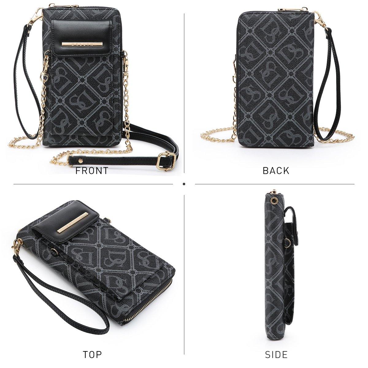 Fashion Small Size Cellphone Wristlet Crossbody Bag - Dasein Bags