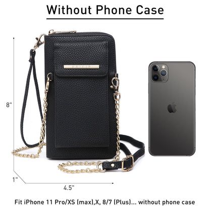 Fashion Small Size Cellphone Wristlet Crossbody Bag - Dasein Bags