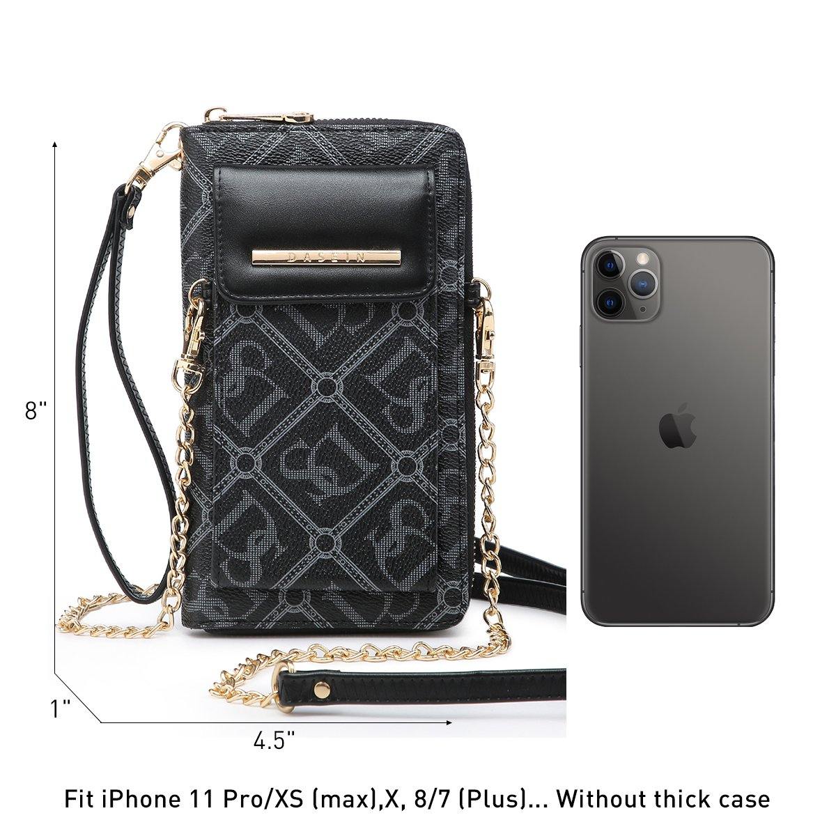 Fashion Small Size Cellphone Wristlet Crossbody Bag - Dasein Bags