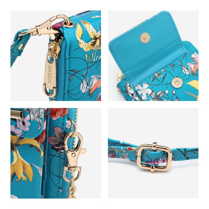 Fashion Small Size Cellphone Wristlet Crossbody Bag - Dasein Bags