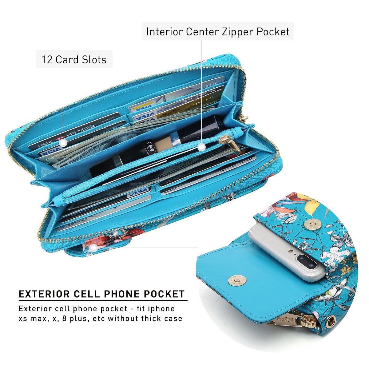 Fashion Small Size Cellphone Wristlet Crossbody Bag - Dasein Bags