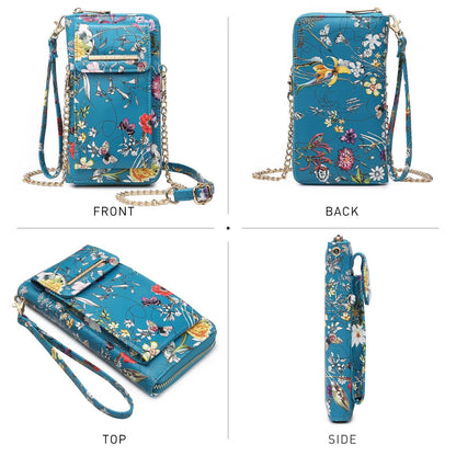 Fashion Small Size Cellphone Wristlet Crossbody Bag - Dasein Bags