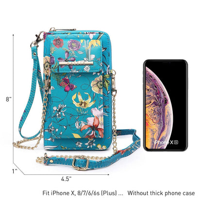 Fashion Small Size Cellphone Wristlet Crossbody Bag - Dasein Bags