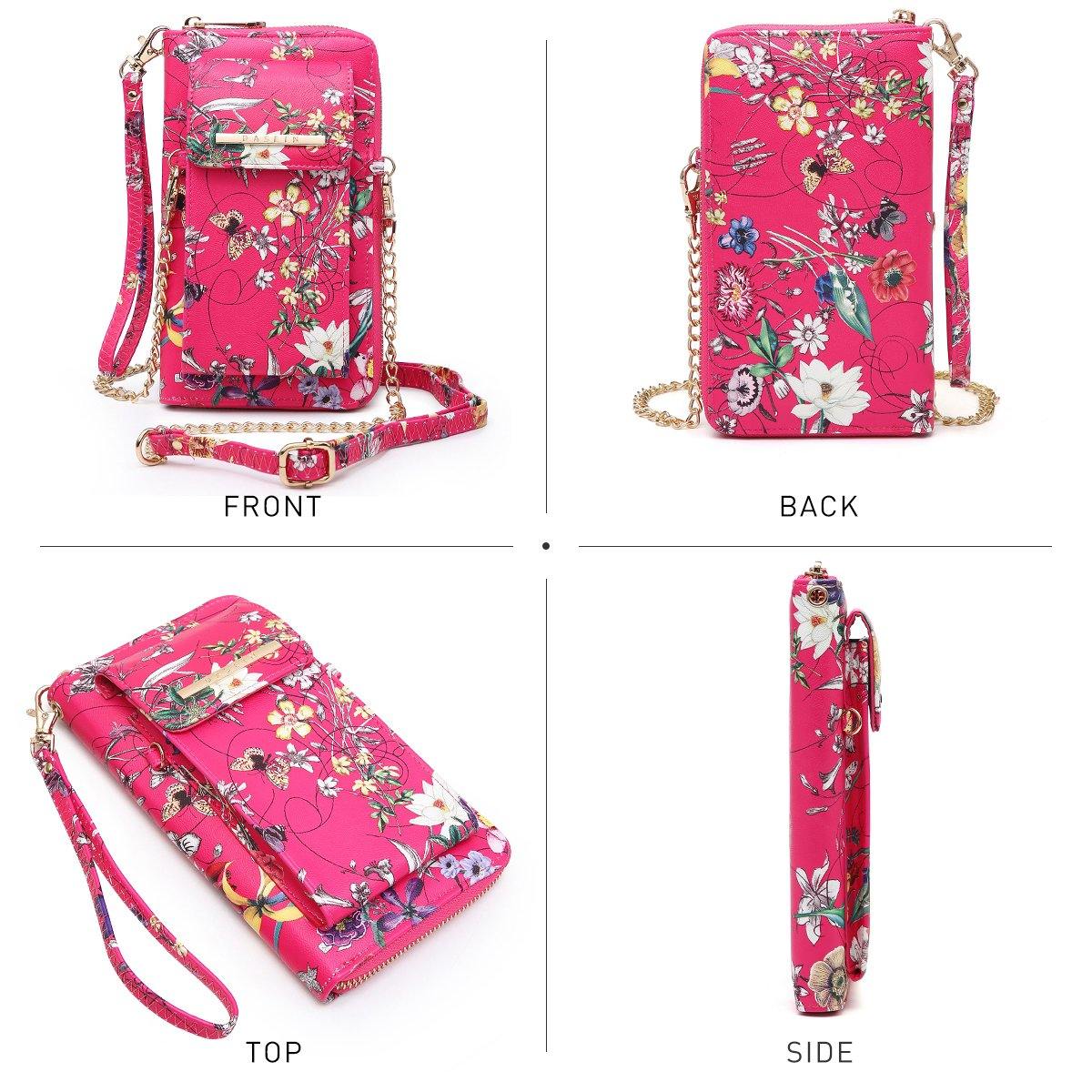 Fashion Small Size Cellphone Wristlet Crossbody Bag - Dasein Bags