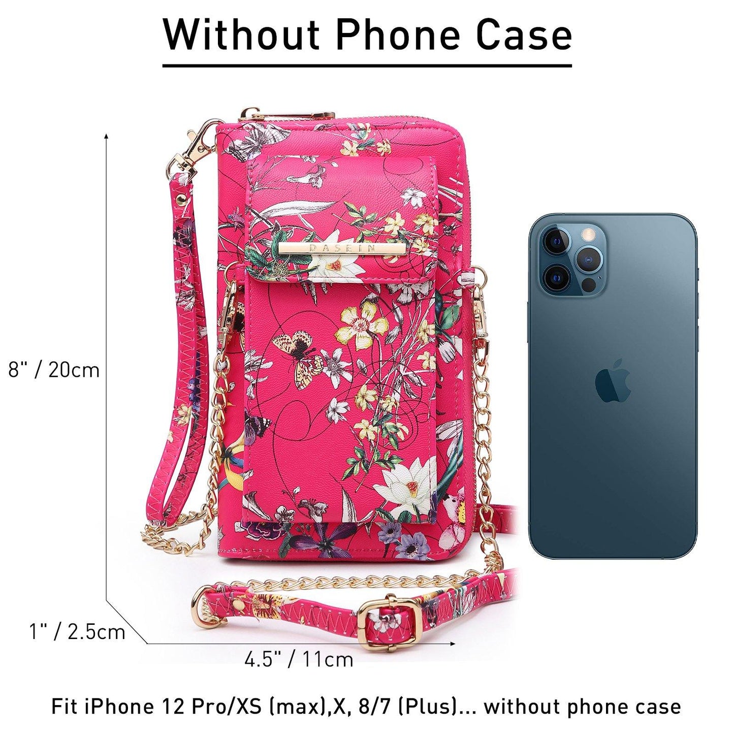 Fashion Small Size Cellphone Wristlet Crossbody Bag - Dasein Bags